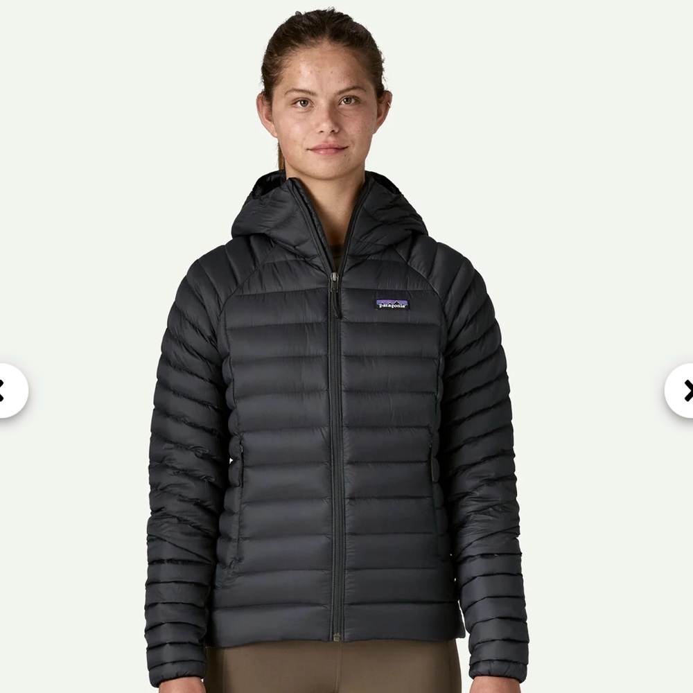 Patagonia Women's Down Sweater Hoody Black XS - PERFECT condition